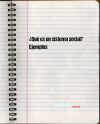 ¿Qué es un sistema social? Ejemplos