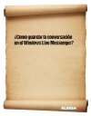 ¿Como guardar la conversación en el Windows Live Messenger?