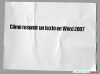 Cómo resumir un texto en Word 2007