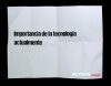 Importancia de la tecnología actualmente