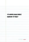 ¿A cuántos mega (mbps) equivale 437  kbps?
