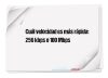 Cuál velocidad es más rápida: 256 kbps o 100 Mbps