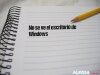 No se ve el escritorio de Windows