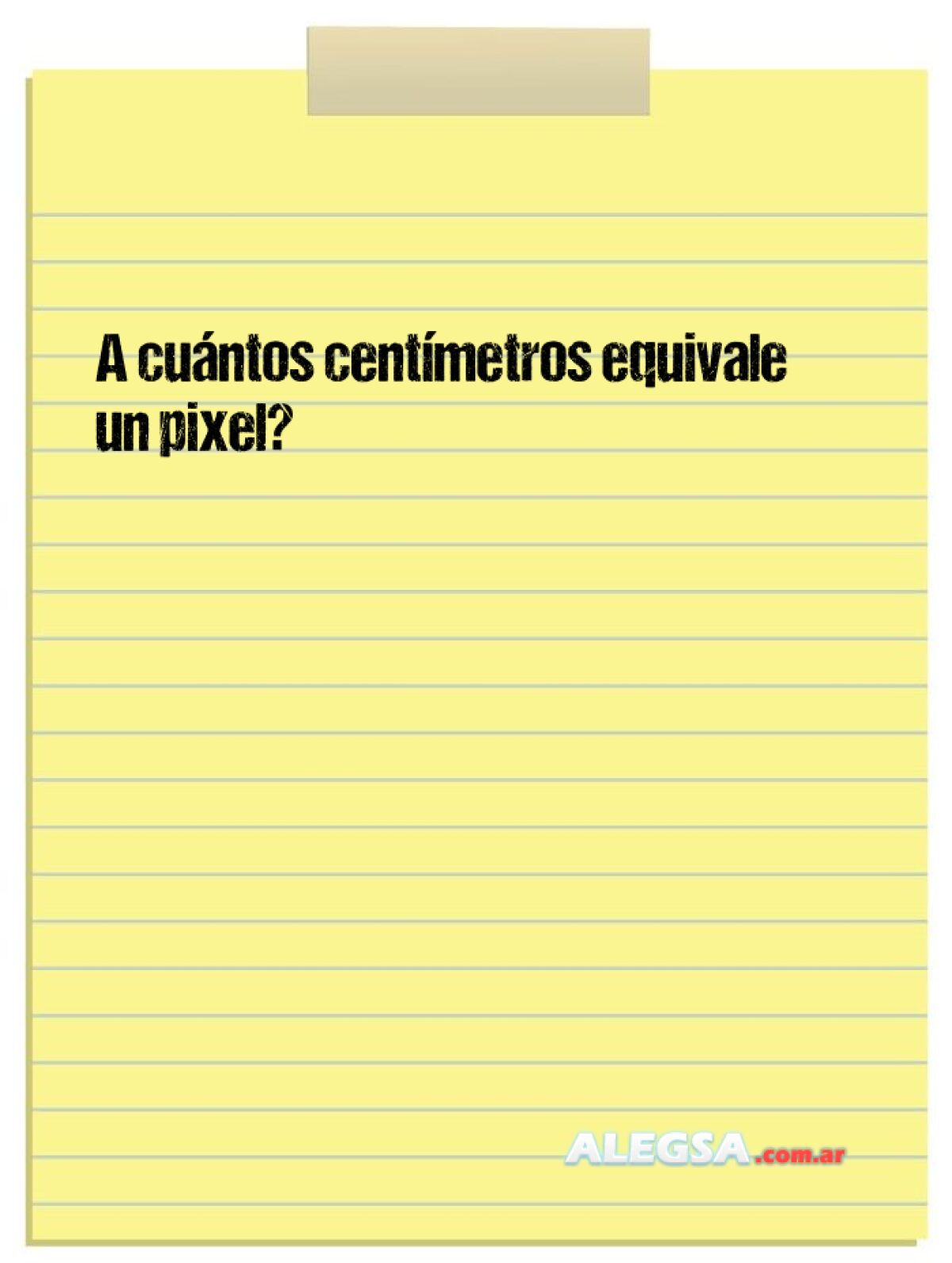 1 Pixel Cuantos Mm Son