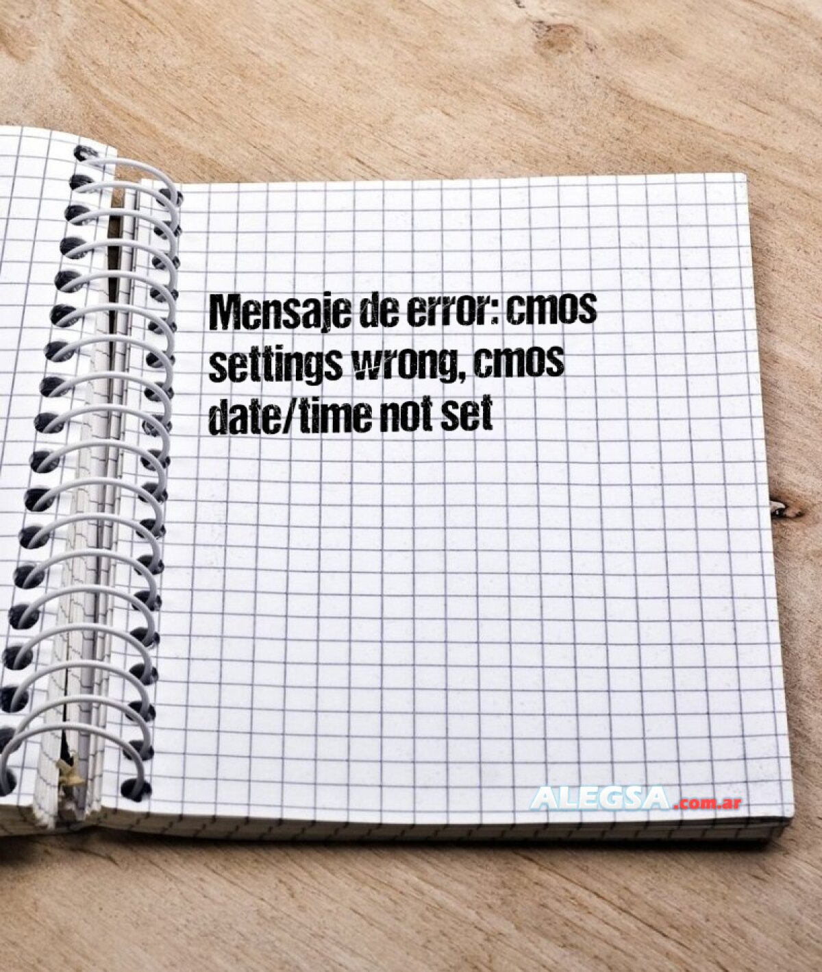 What CMOS Settings Wrong, CMOS date/Time Not Set? - e