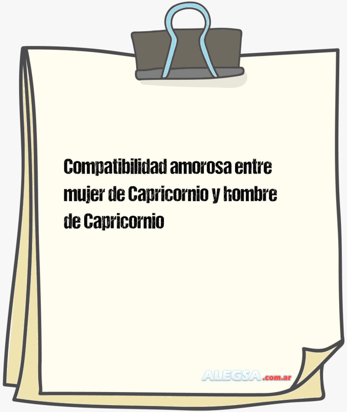 Compatibilidad amorosa entre mujer de Capricornio y hombre de Capricornio