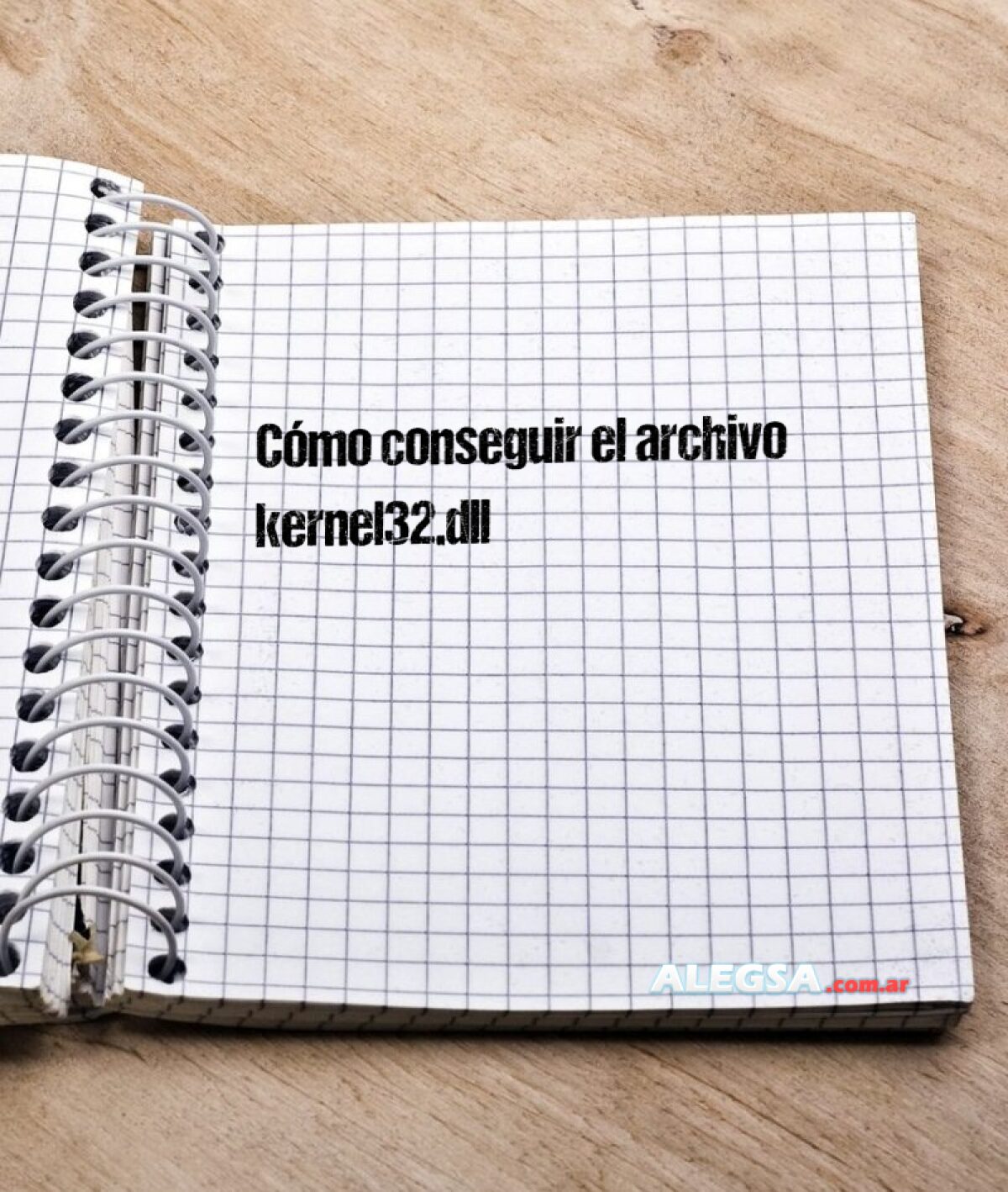 Cómo conseguir el archivo kernel32.dll