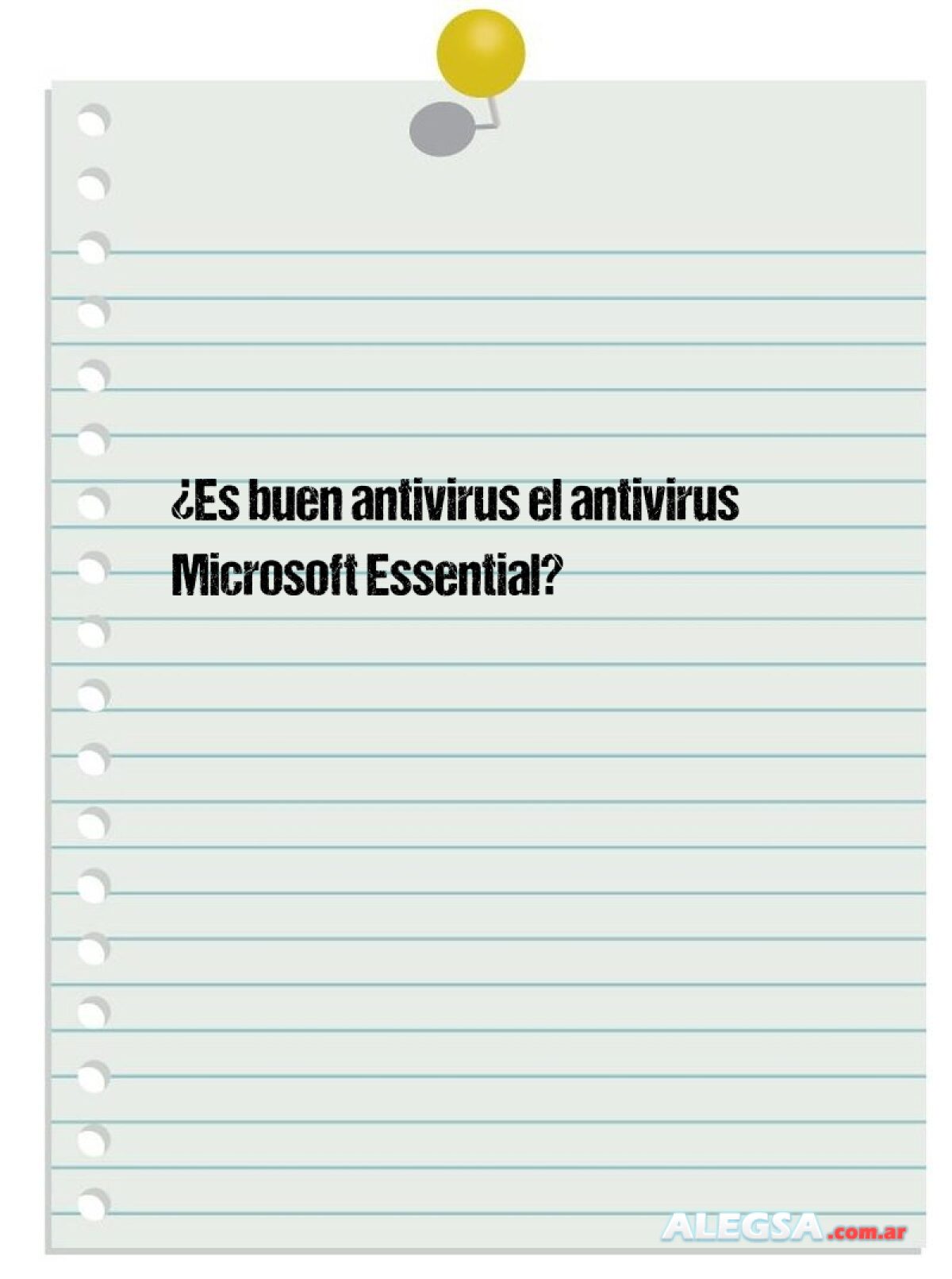 ¿Es buen antivirus el antivirus Microsoft Essential?