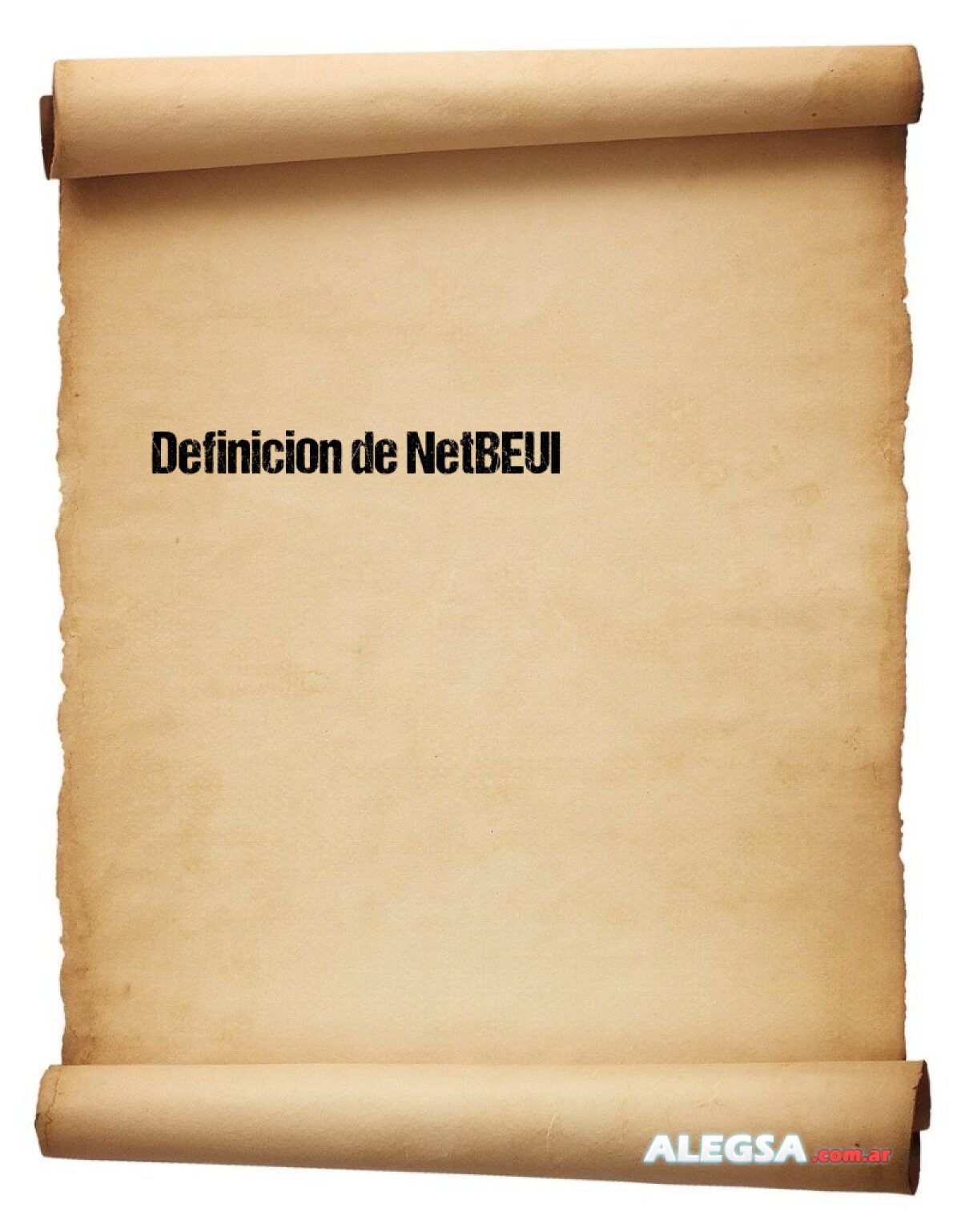 Definición de NetBEUI
