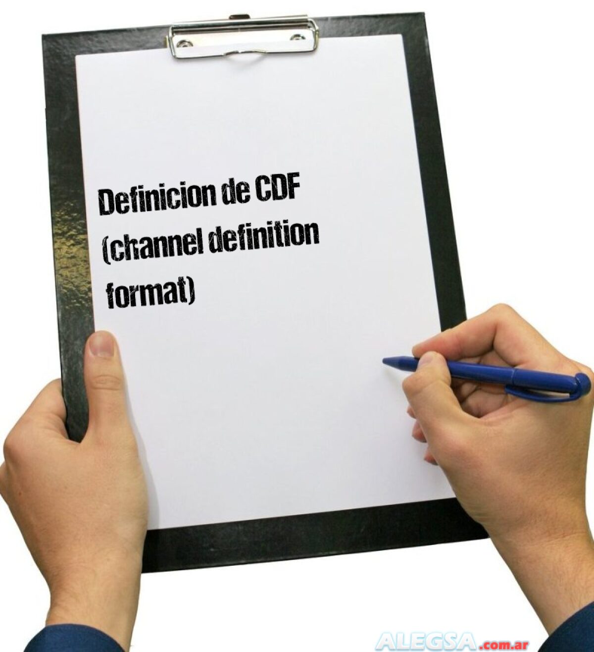 Definición de CDF (channel definition format)