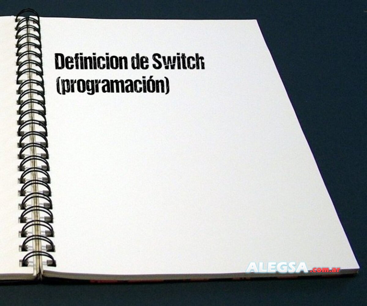 Definición de Switch (programación)