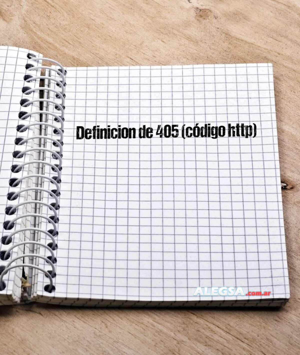 Definición de 405 (código http)