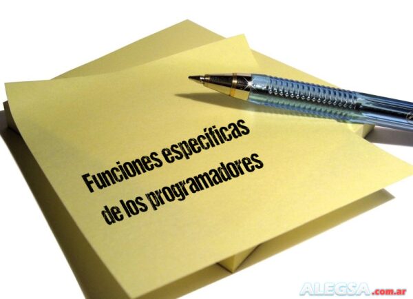 Funciones específicas de los programadores