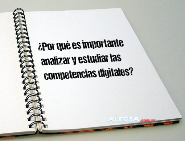 ¿Por qué es importante analizar y estudiar las competencias digitales?