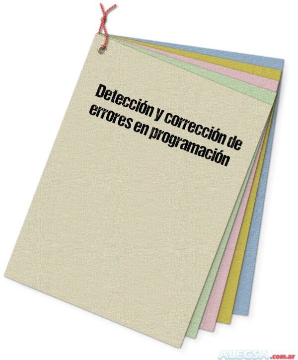 Detección y corrección de errores en programación