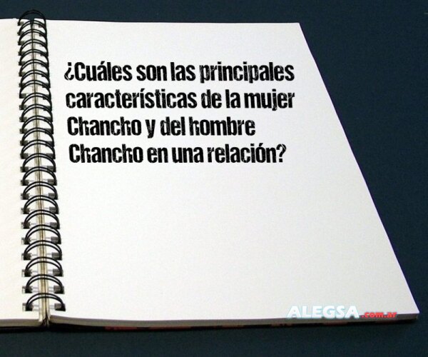 ¿Cuáles son las principales características de la mujer Chancho y del hombre Chancho en una relación?