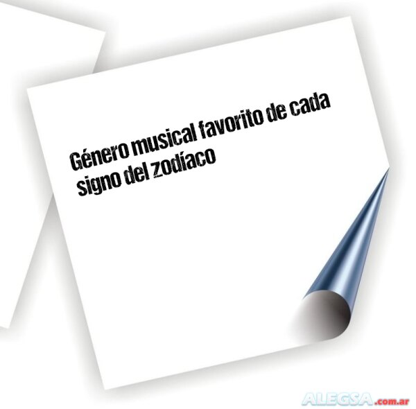 Género musical favorito de cada signo del zodíaco