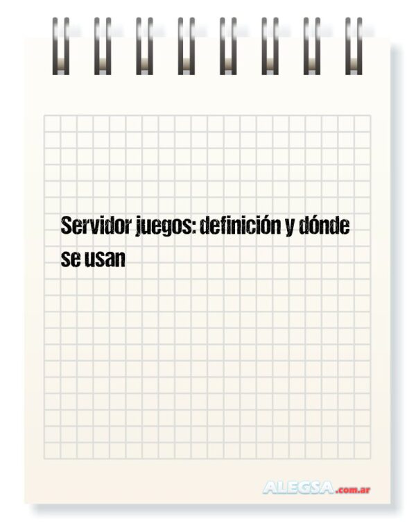 Servidor juegos: definición y dónde se usan
