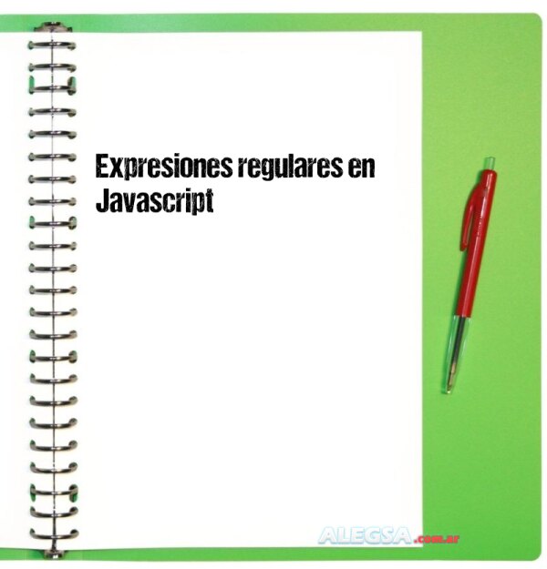 Expresiones regulares en Javascript