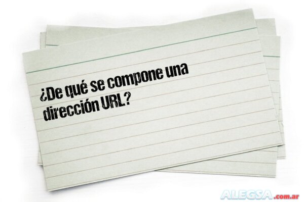 ¿De qué se compone una dirección URL?