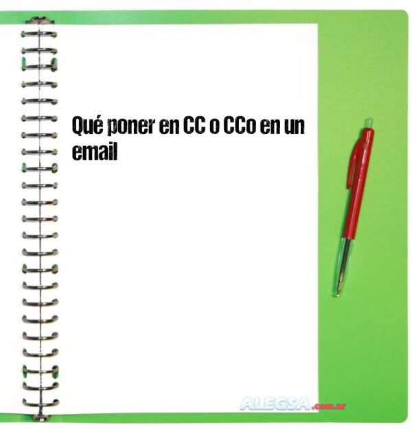 Qué poner en CC o CCo en un email