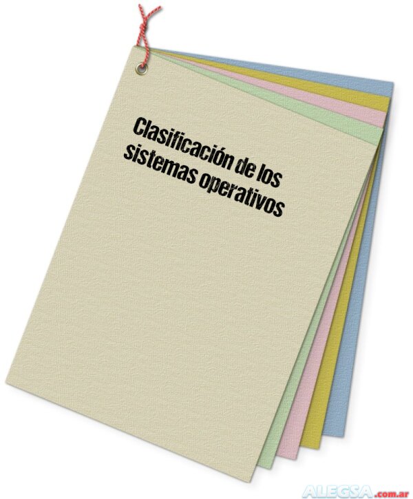Clasificación de los sistemas operativos