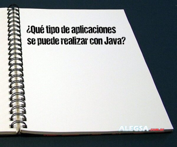 ¿Qué tipo de aplicaciones se puede realizar con Java?