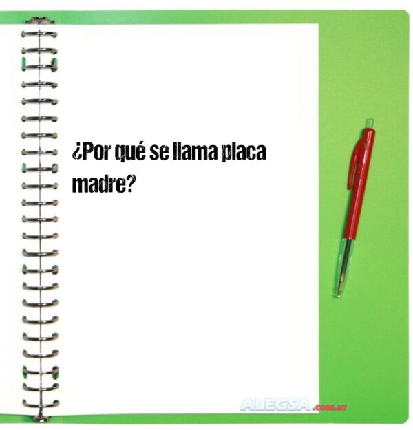 ¿Por qué se llama placa madre?