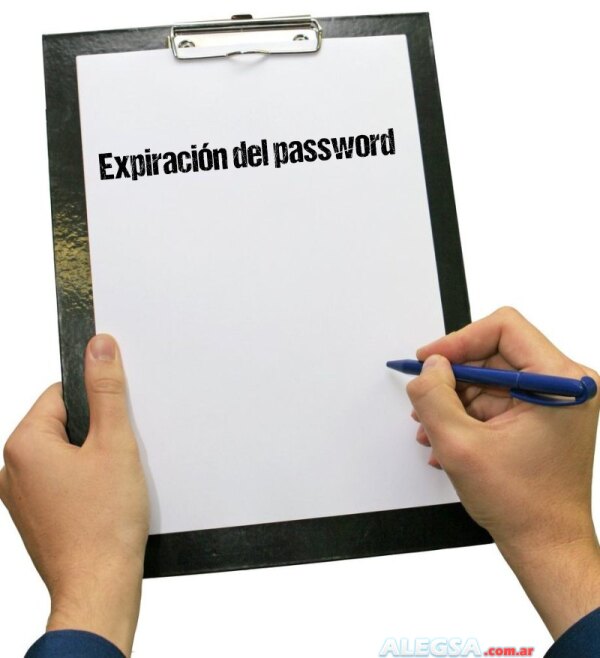 Expiración del password