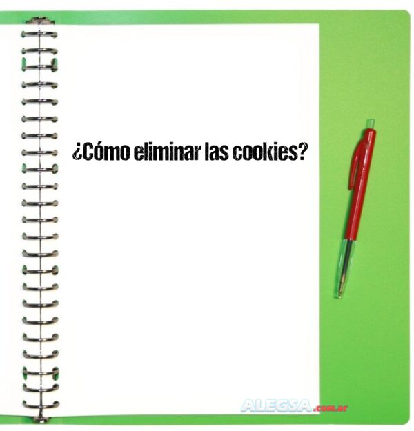 ¿Cómo eliminar las cookies?