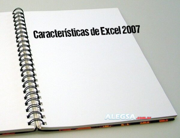 Características de Excel 2007