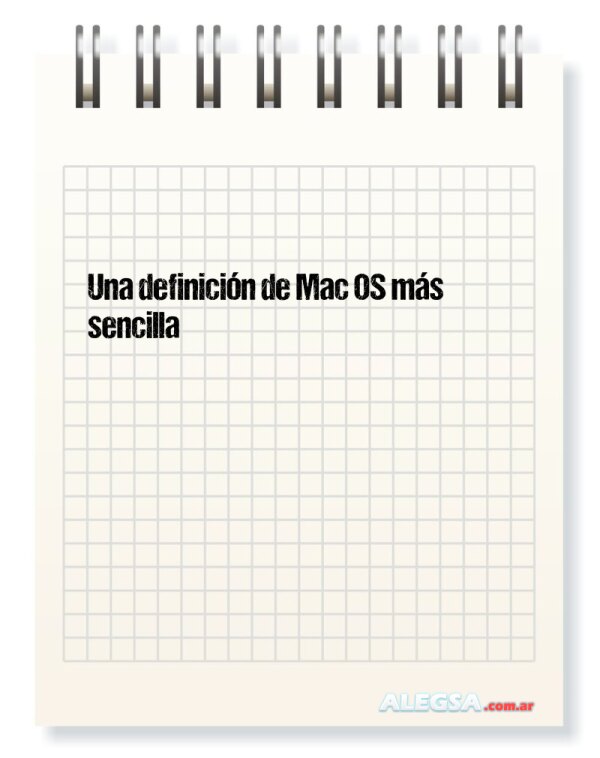 Una definición de Mac OS más sencilla