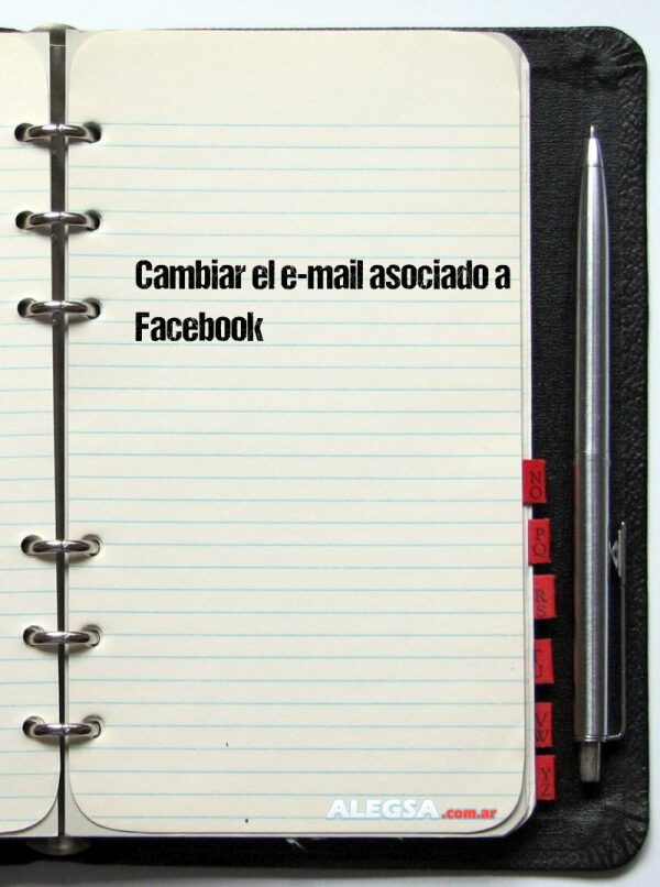 Cambiar el e-mail asociado a Facebook
