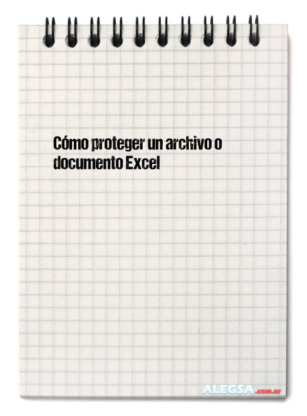 Cómo proteger un archivo o documento Excel