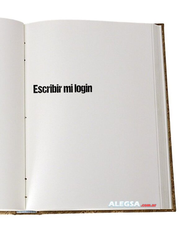 Escribir mi login