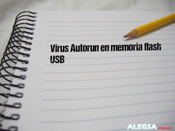 Virus Autorun en memoria flash USB