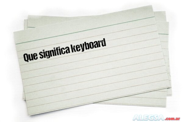 Que significa keyboard