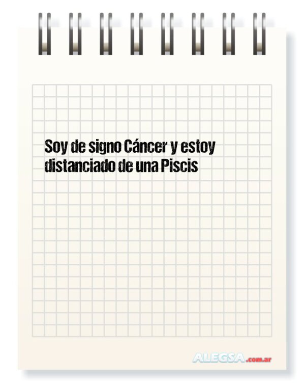 Soy de signo Cáncer y estoy distanciado de una Piscis