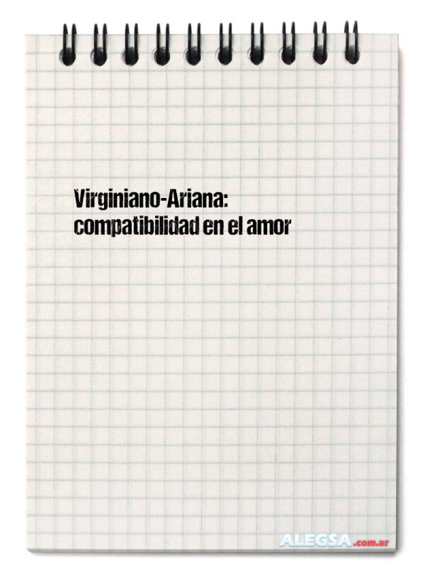 Virginiano-Ariana: compatibilidad en el amor
