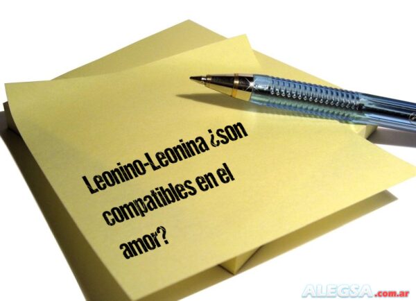 Leonino-Leonina ¿son compatibles en el amor?