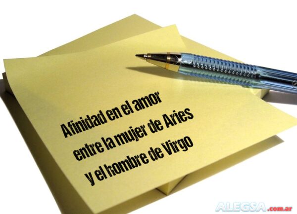 Afinidad en el amor entre la mujer de Aries y el hombre de Virgo
