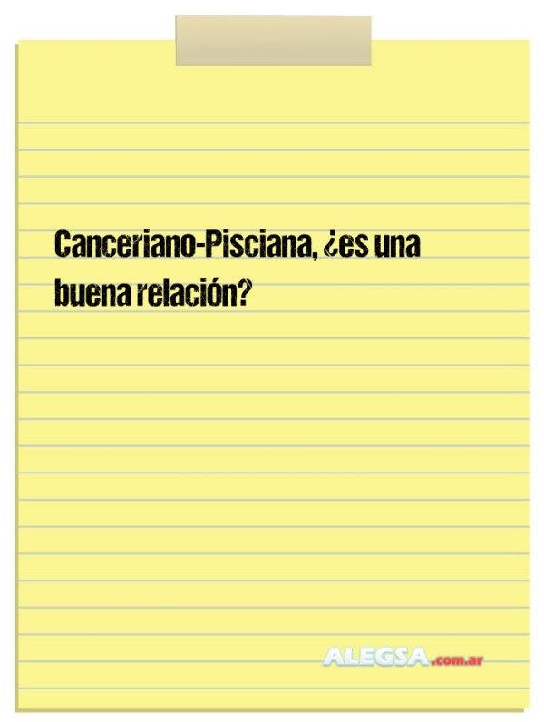 Canceriano-Pisciana, ¿es una buena relación?