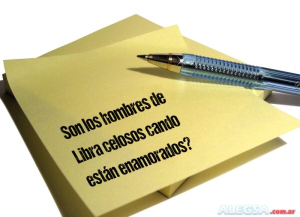 Son los hombres de Libra celosos cando están enamorados?