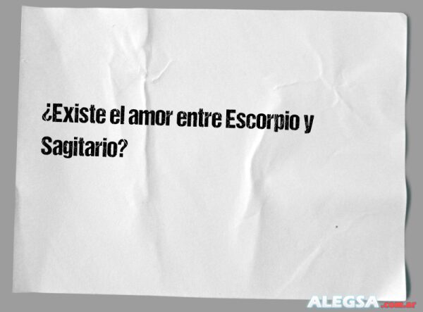 ¿Existe el amor entre Escorpio y Sagitario?