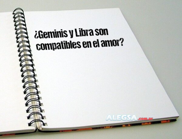¿Geminis y Libra son compatibles en el amor?