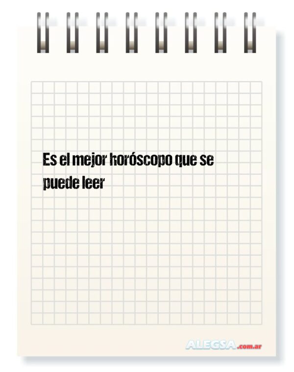 Es el mejor horóscopo que se puede leer