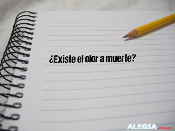 ¿Existe el olor a muerte?