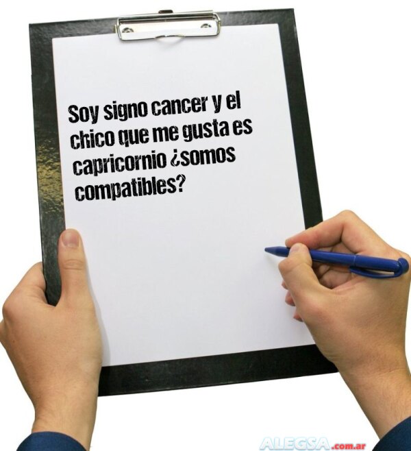 Soy signo cancer y el chico que me gusta es capricornio ¿somos compatibles?