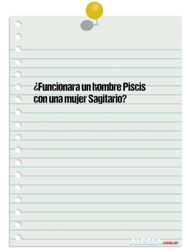 ¿Funcionara un hombre Piscis con una mujer Sagitario?