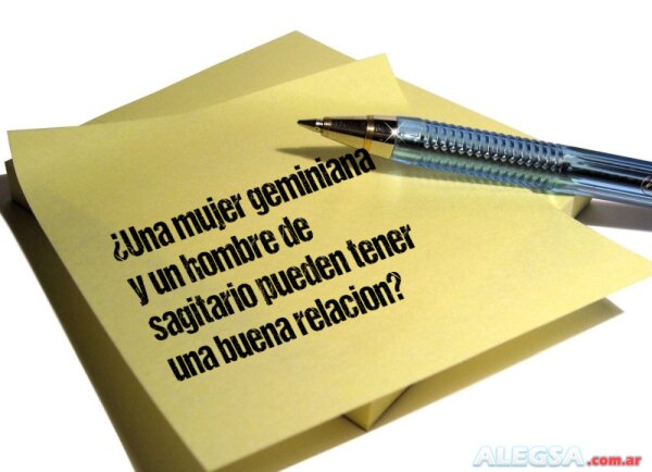 ¿Una mujer geminiana y un hombre de sagitario pueden tener una buena relacion?